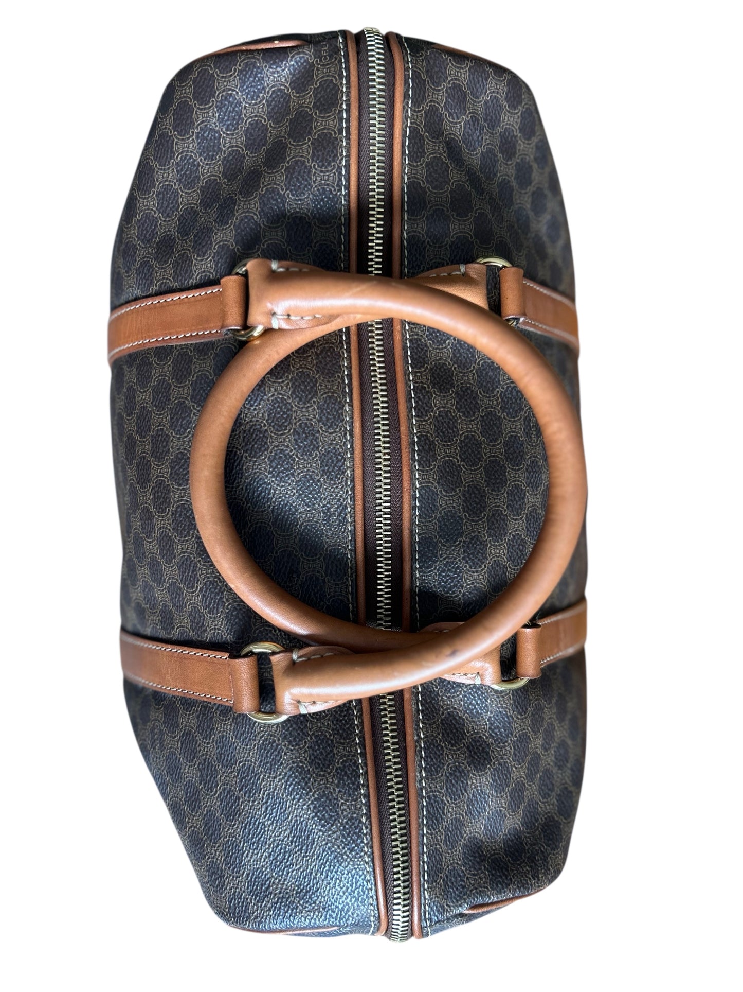 Sac Céline Macadam Boston Bag