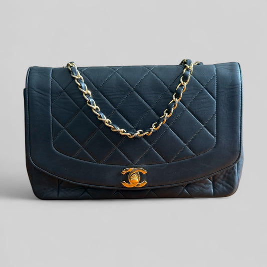 Sac Chanel Diana noir