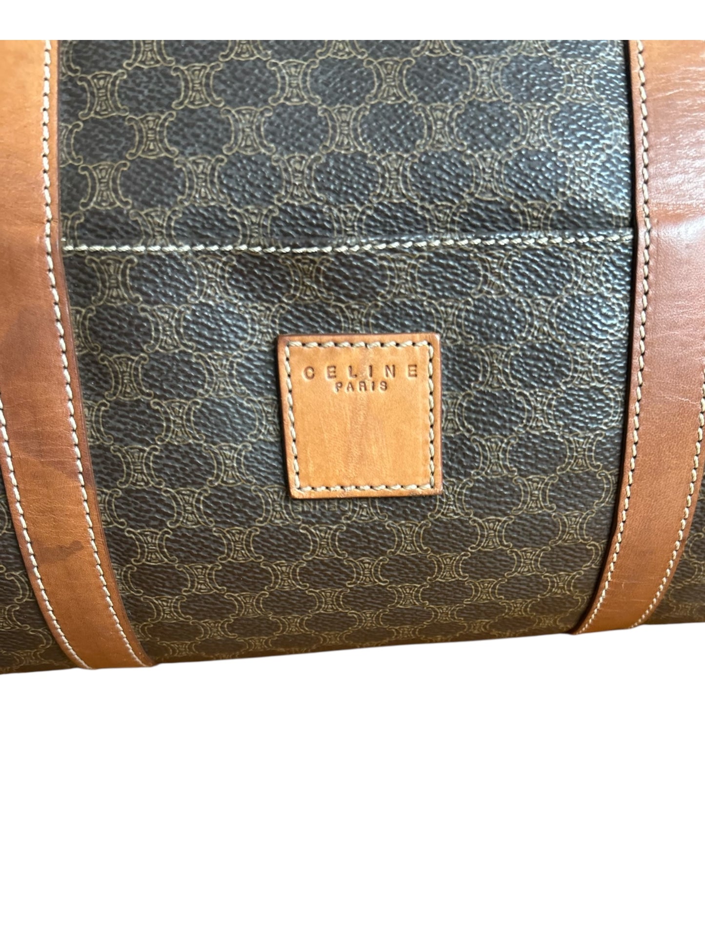 Sac Céline Macadam Boston Bag